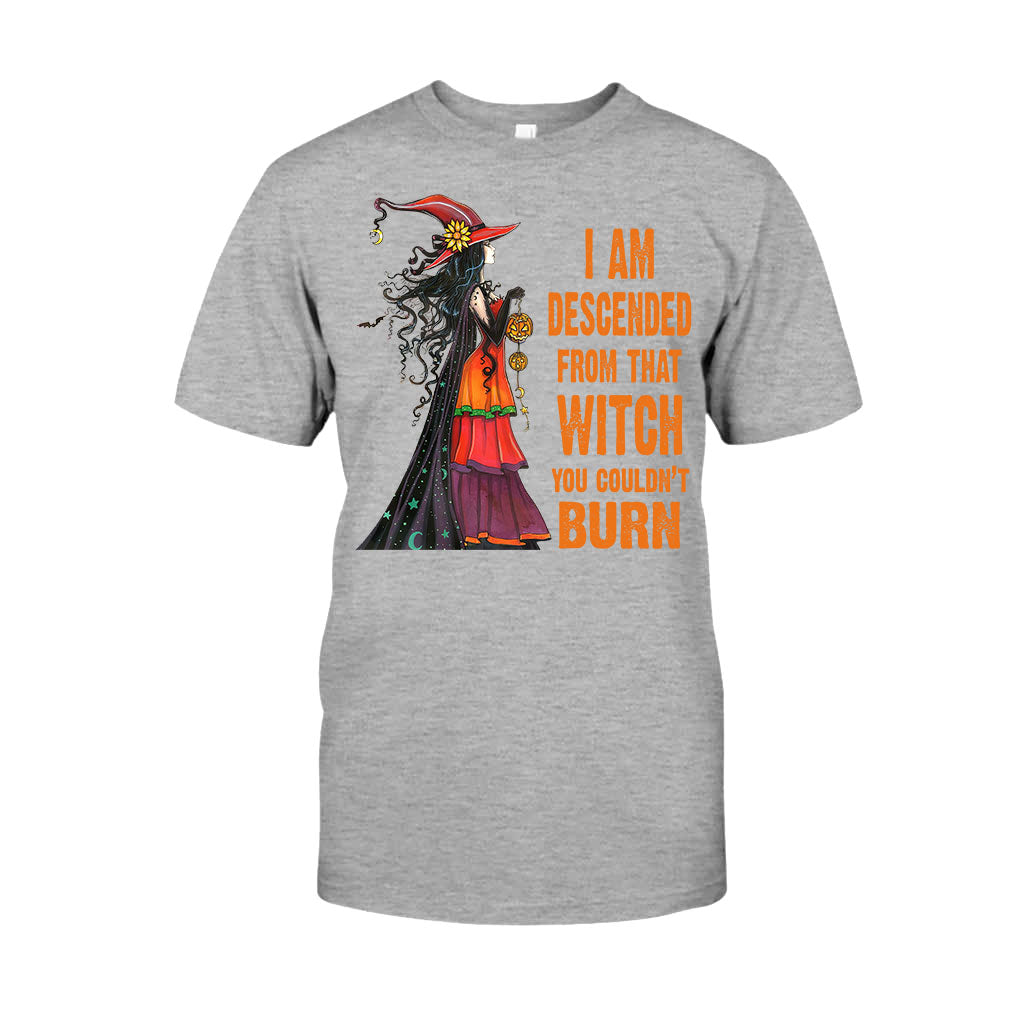 I Am The Descended Of A Witch T-shirt And Hoodie 082021