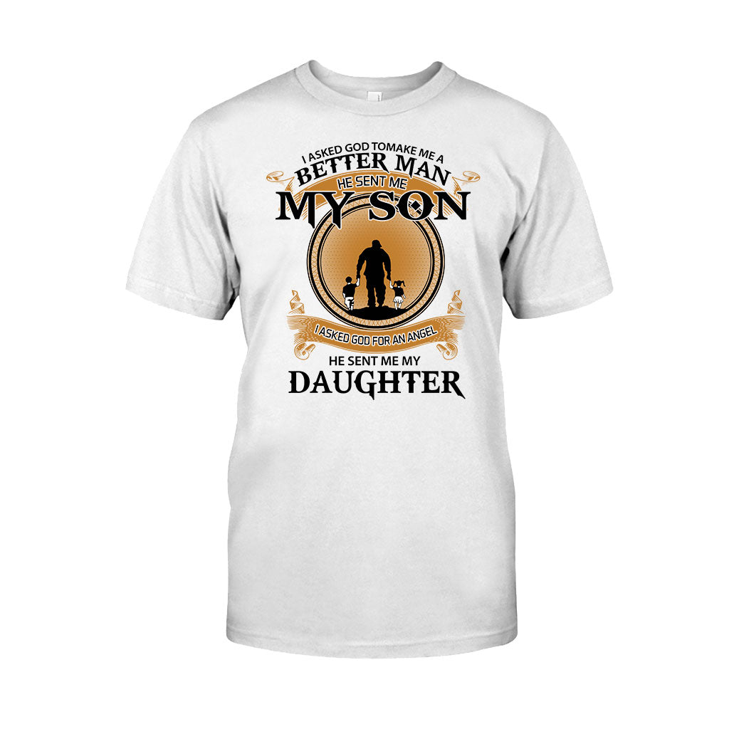 I Asked God - Father T-shirt And Hoodie 072021
