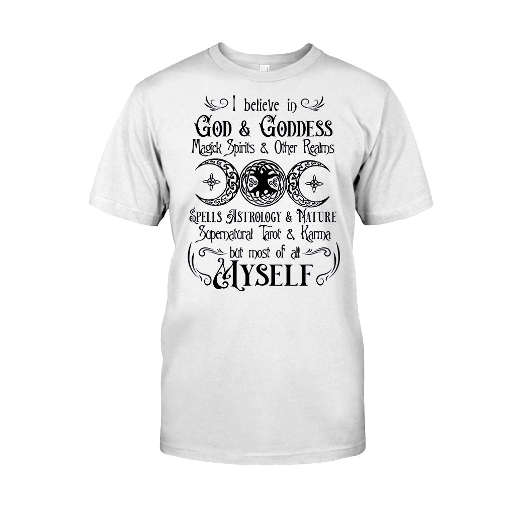 I Believe In God And Goddess - Witch T-shirt And Hoodie 092021