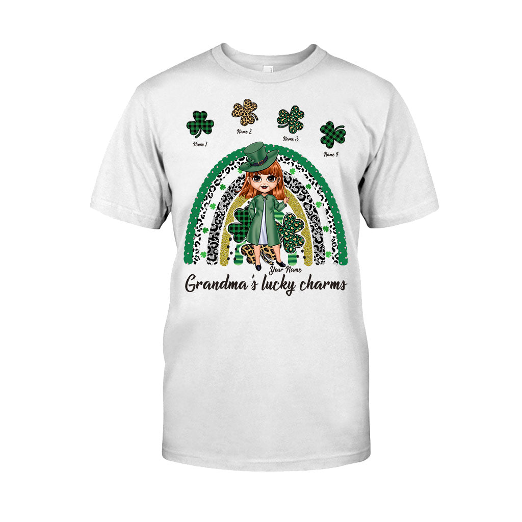 Irish One Lucky Grandma - Personalized Patrick's Day T-shirt and Hoodie