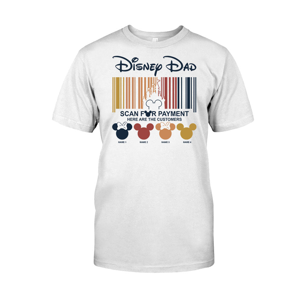 Scan For Payment - Personalized Father's Day Mouse T-shirt and Hoodie