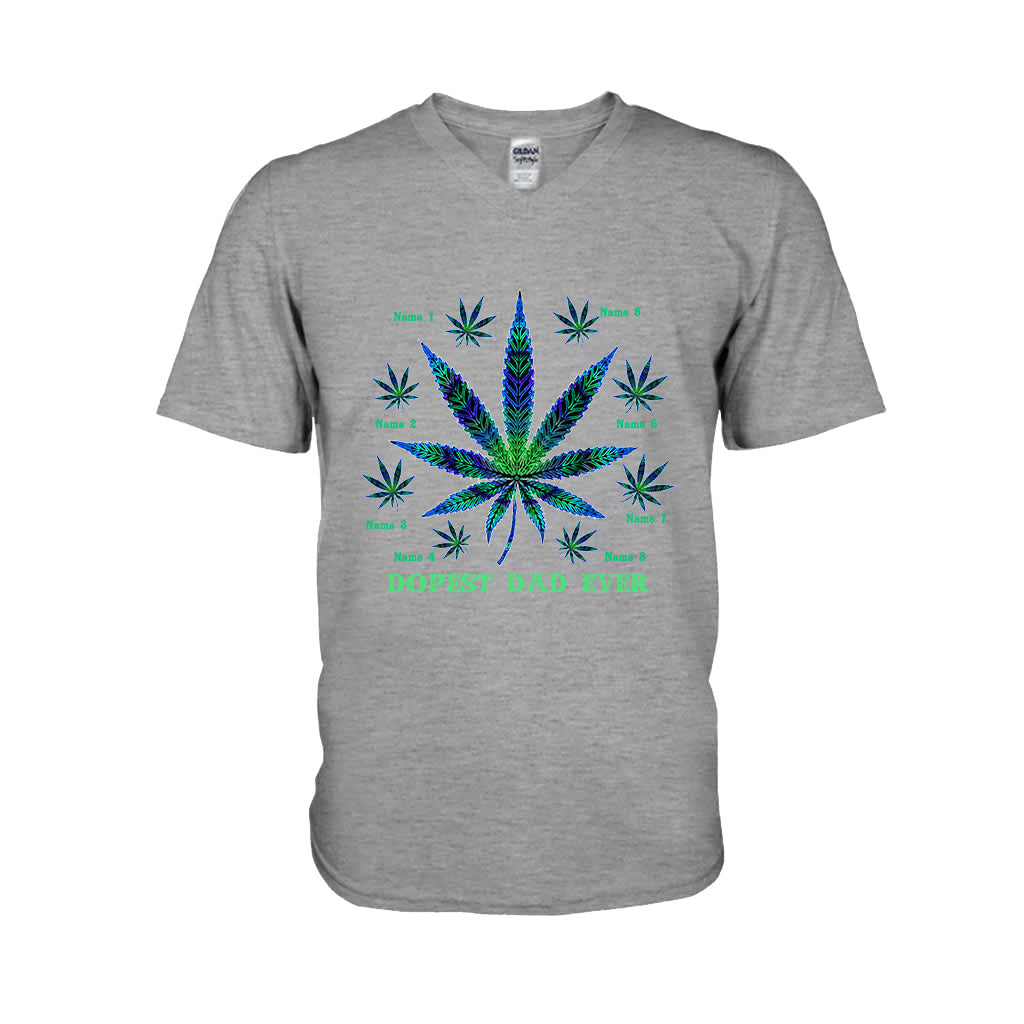 Dopest Dad Ever - Personalized Father's Day T-shirt and Hoodie
