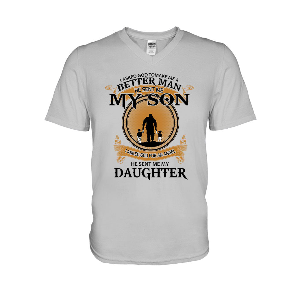 I Asked God - Father T-shirt And Hoodie 072021