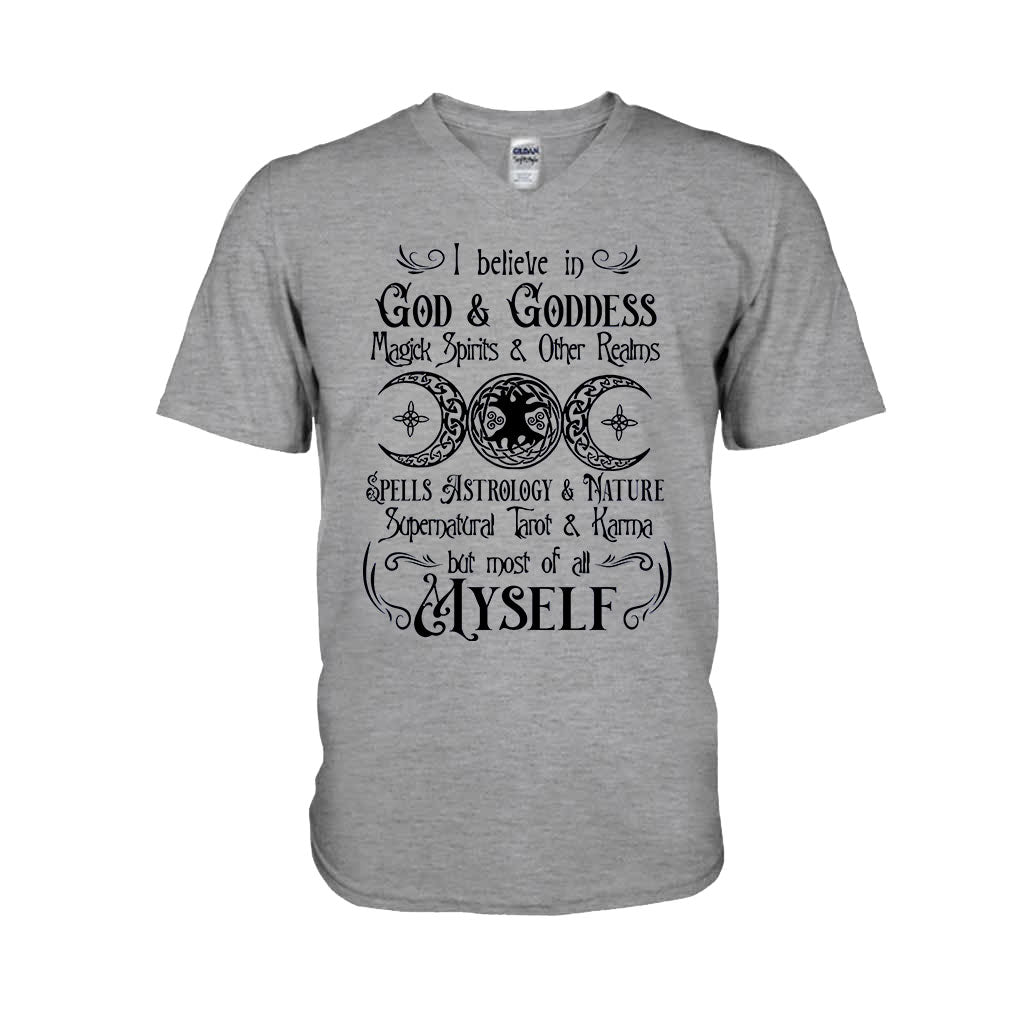 I Believe In God And Goddess - Witch T-shirt And Hoodie 092021