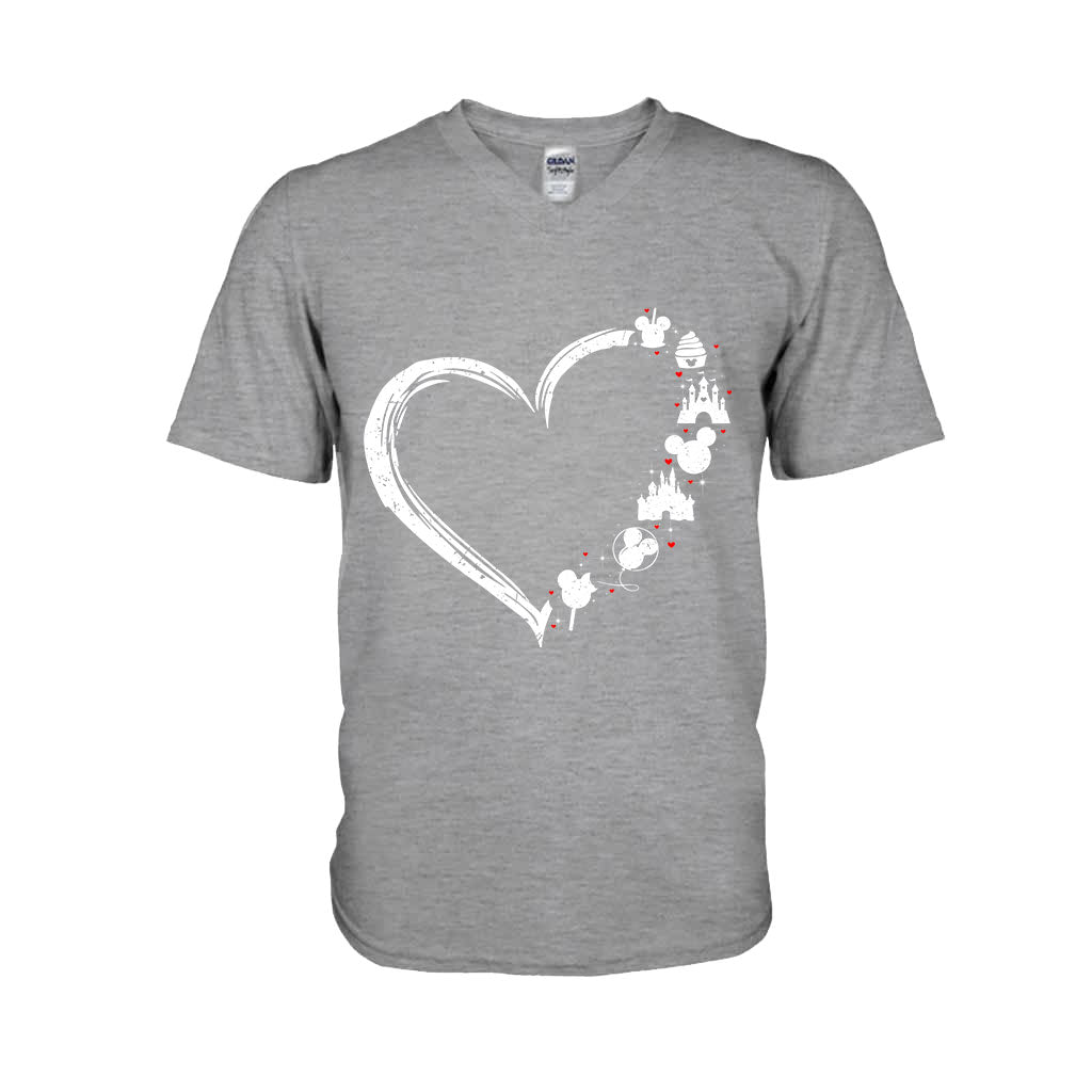 Heart - Mouse T-shirt and Hoodie