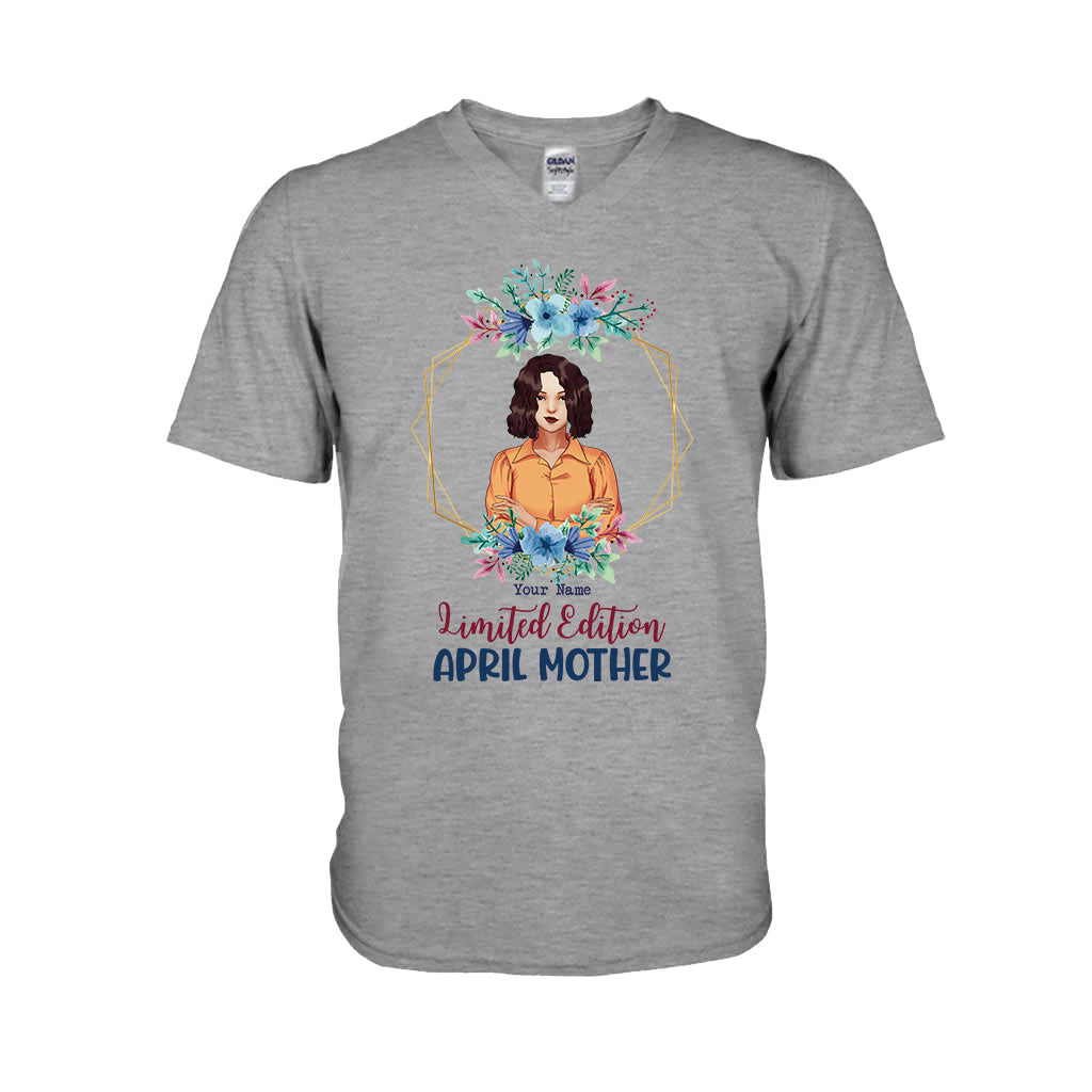 Limited Edition April Grandmom - Personalized Mother's Day T-shirt and Hoodie