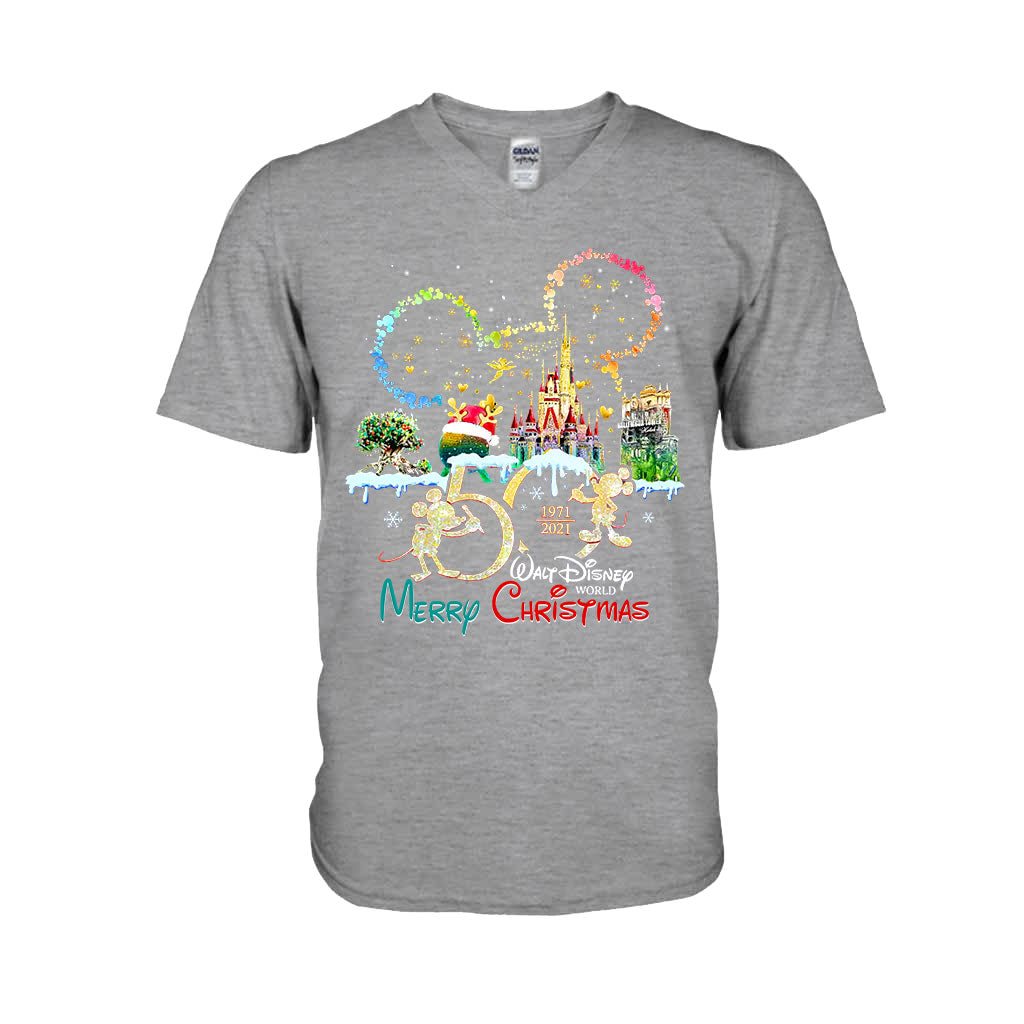 50 Years Of Magic - Christmas Mouse T-shirt and Hoodie