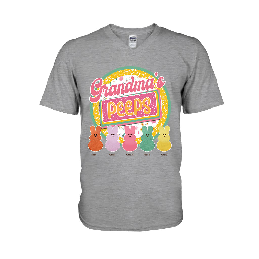 Grandma's Peeps - Personalized Easter Day T-shirt and Hoodie