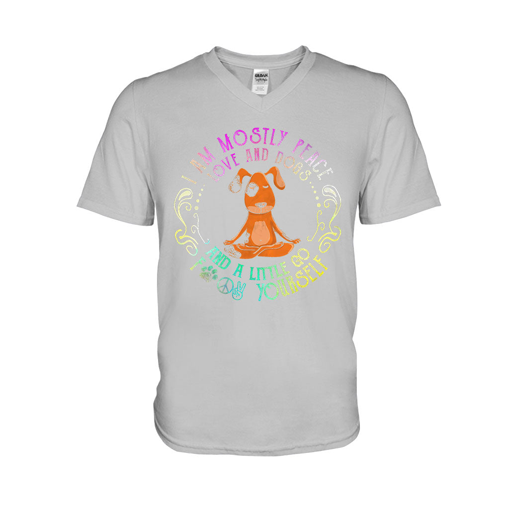 Mostly In Peace - Dog T-shirt And Hoodie 062021