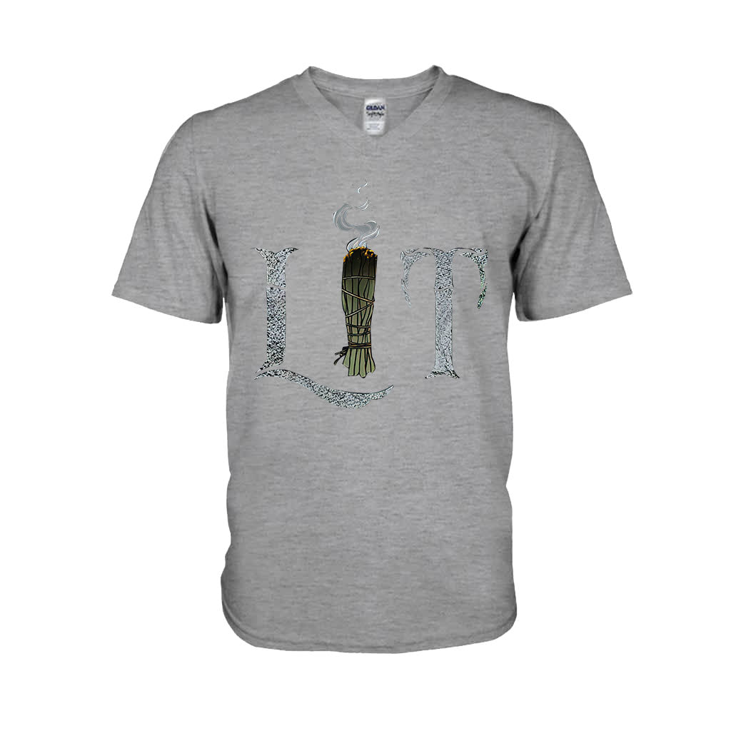 Lit Witch Sage - Witch T-shirt And Hoodie 082021