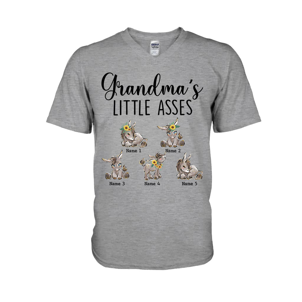Grandma's Little Cuties - Personalized Mother's Day Grandma T-shirt and Hoodie
