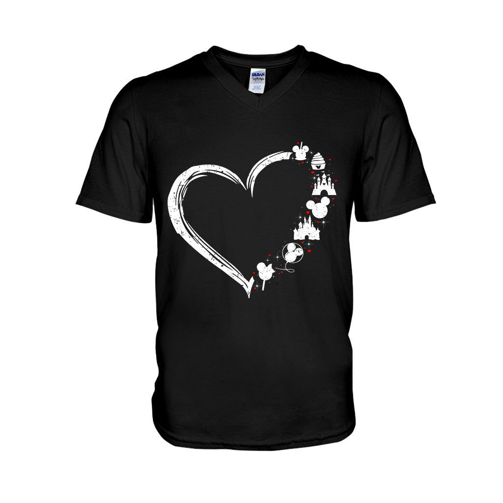 Heart - Mouse T-shirt and Hoodie