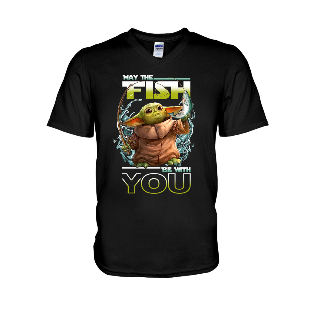 May The Fish Be With You - Fishing T-shirt and Hoodie