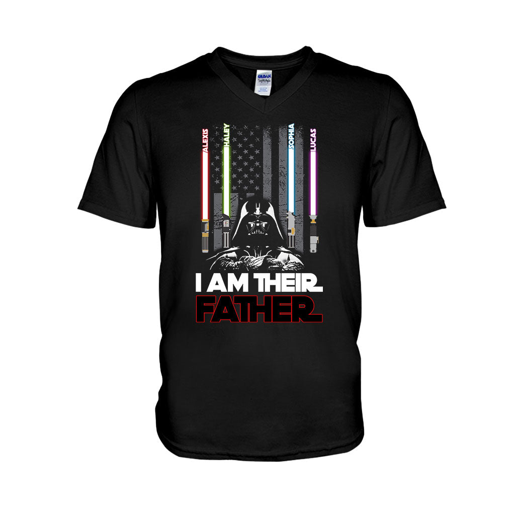 I Am Their Father - Personalized Father's day T-shirt and Hoodie