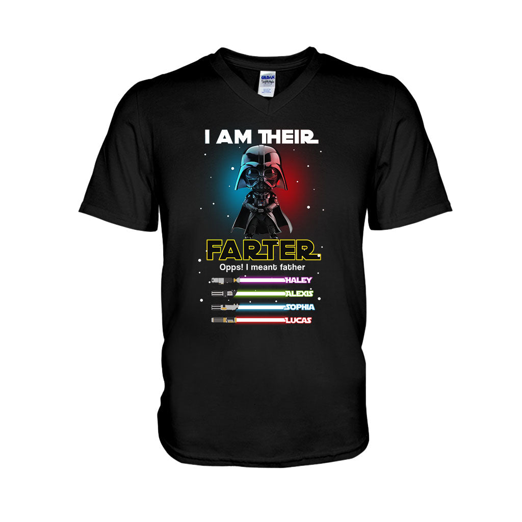 I Am Their Father - Personalized Father's Day T-shirt and Hoodie