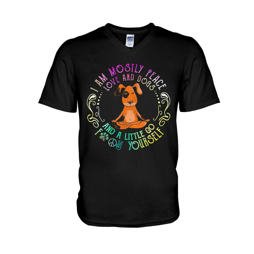 Mostly In Peace - Dog T-shirt And Hoodie 062021