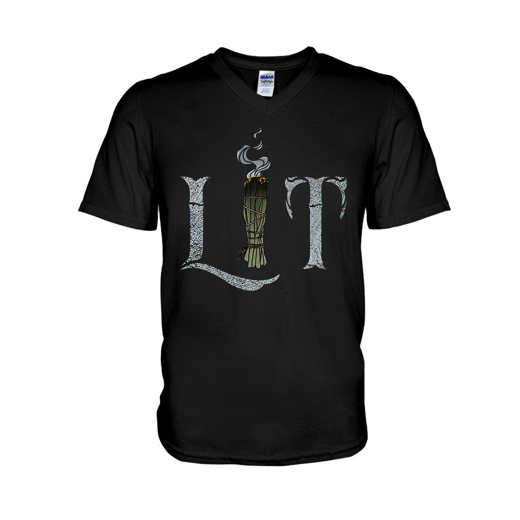 Lit Witch Sage - Witch T-shirt And Hoodie 082021