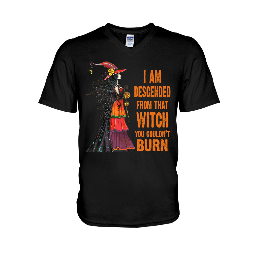 I Am The Descended Of A Witch T-shirt And Hoodie 082021