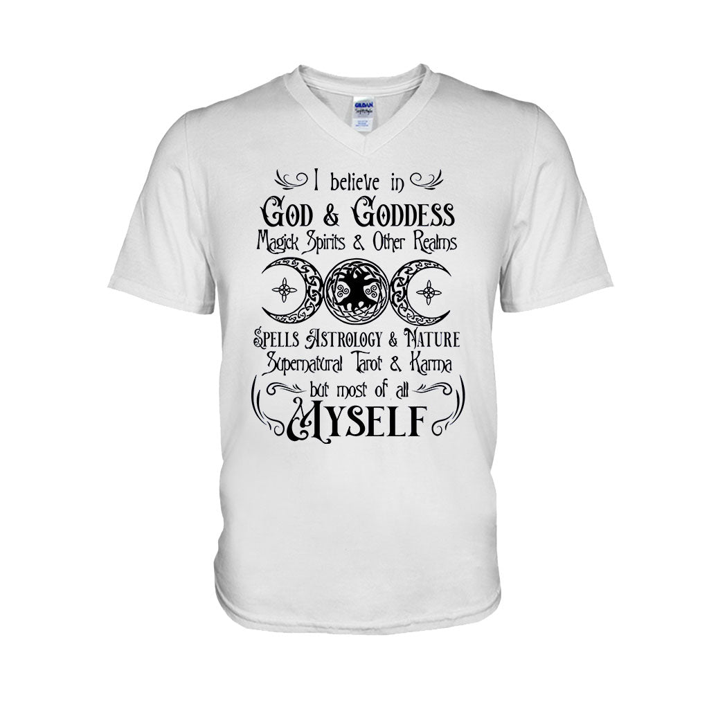 I Believe In God And Goddess - Witch T-shirt And Hoodie 092021