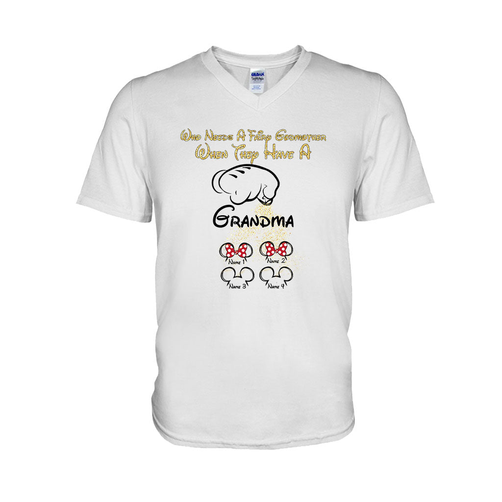 Who Needs A Fairy Godmother - Personalized Mother's Day Mouse T-shirt and Hoodie