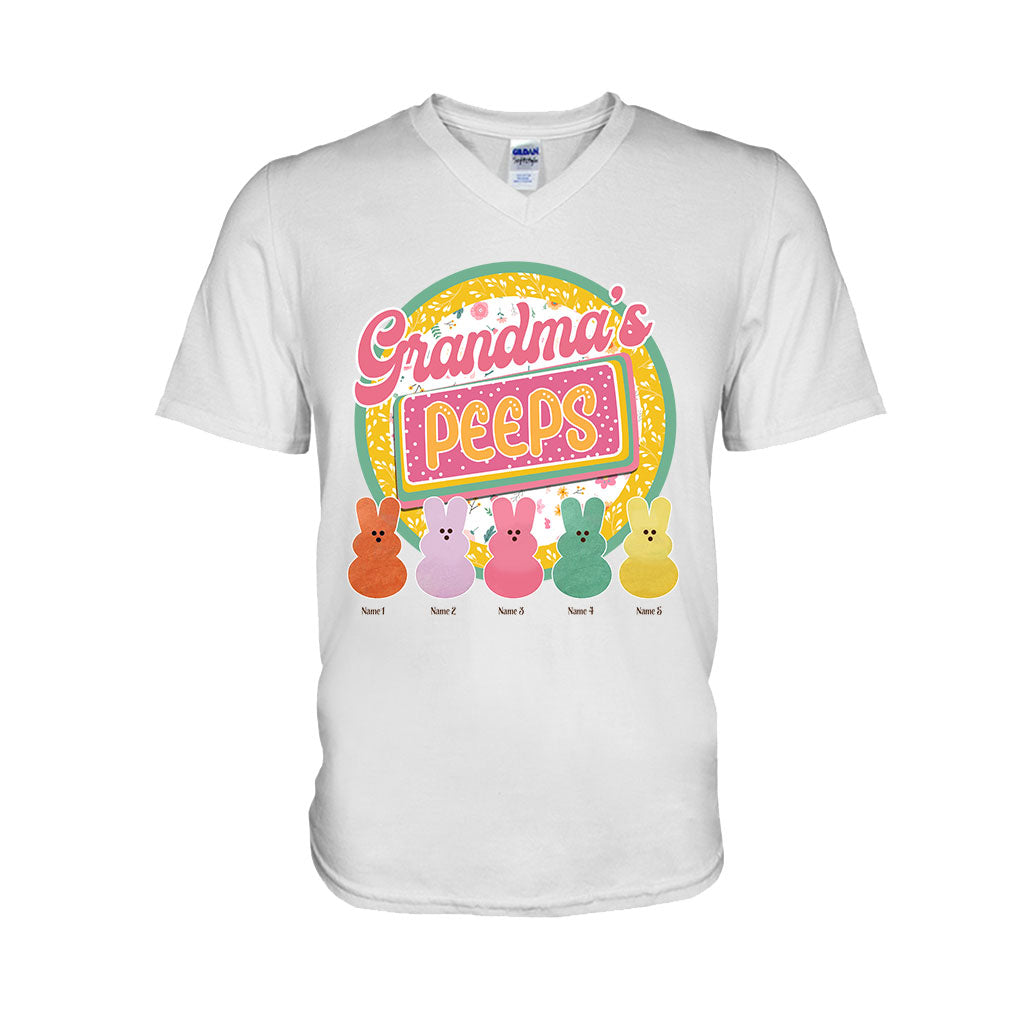 Grandma's Peeps - Personalized Easter Day T-shirt and Hoodie