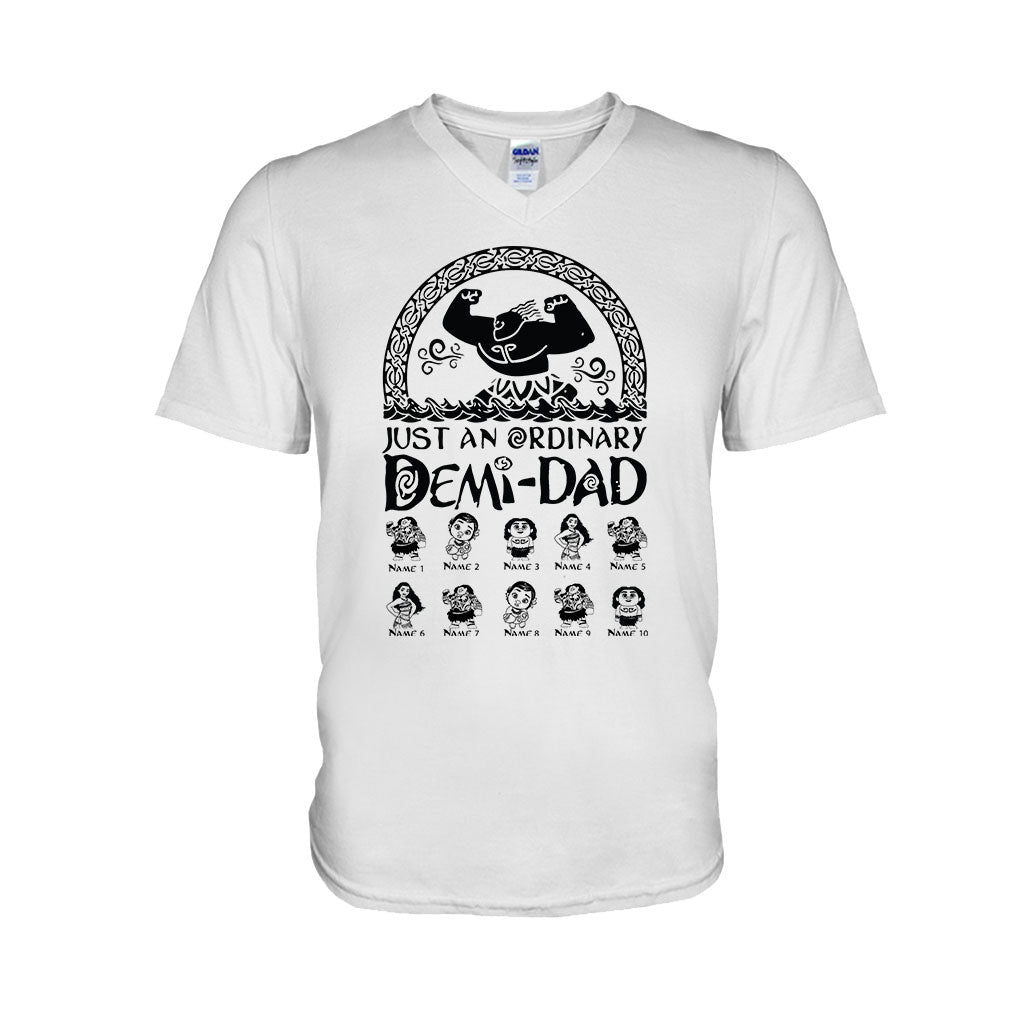 Just An Ordinary Demi Dad - Personalized Father's Day T-shirt and Hoodie