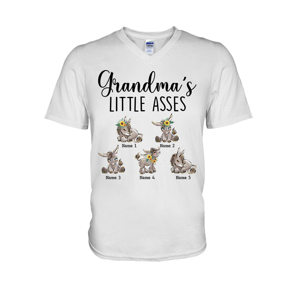 Grandma's Little Cuties - Personalized Mother's Day Grandma T-shirt and Hoodie