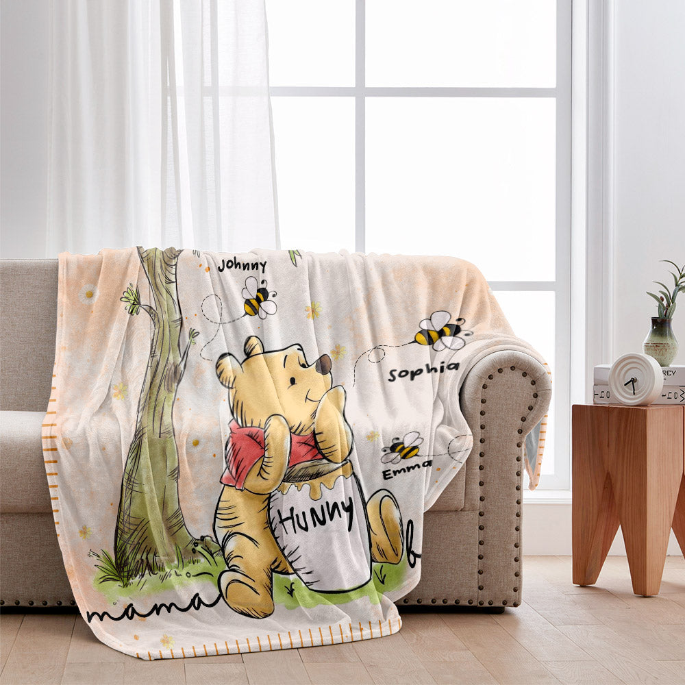 Mama Bear - Personalized Mouse Blanket