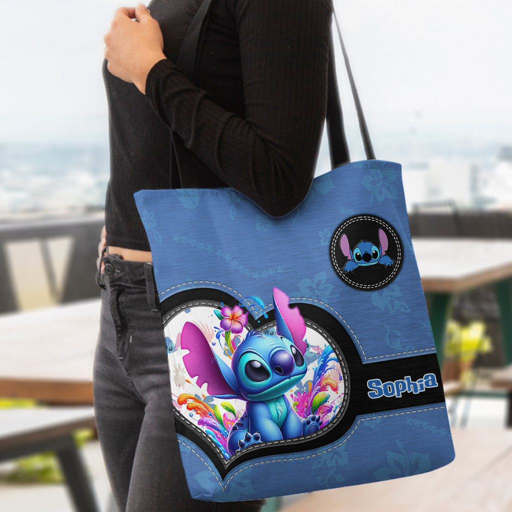 Blue Ohana - Personalized Ohana Tote Bag