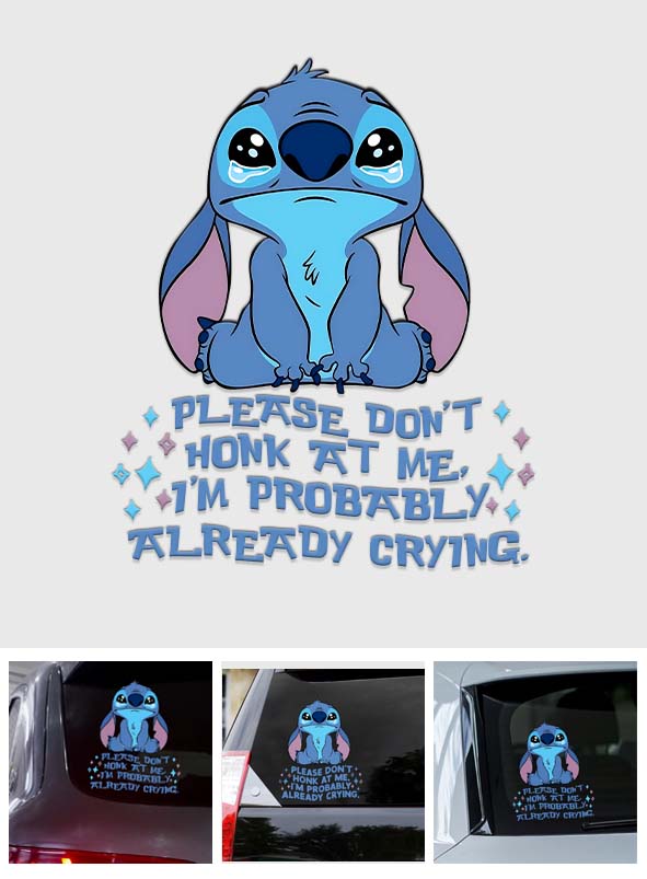 Don't Honk At Me - Ohana Decal Die Cut