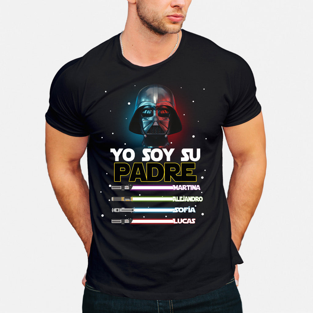 Yo Soy Su Padre - Personalized Father T-shirt And Hoodie