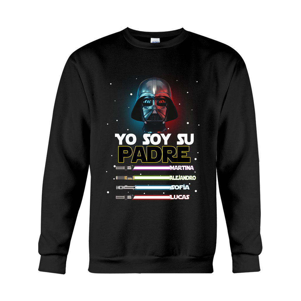 Yo Soy Su Padre - Personalized Father T-shirt And Hoodie