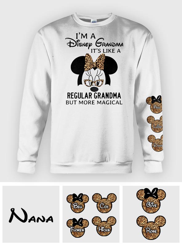 Any Title Like Regular But Morre Magical - Personalized Mouse All Over Shirt