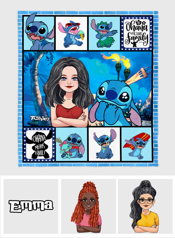 Aloha - Personalized Ohana Blanket