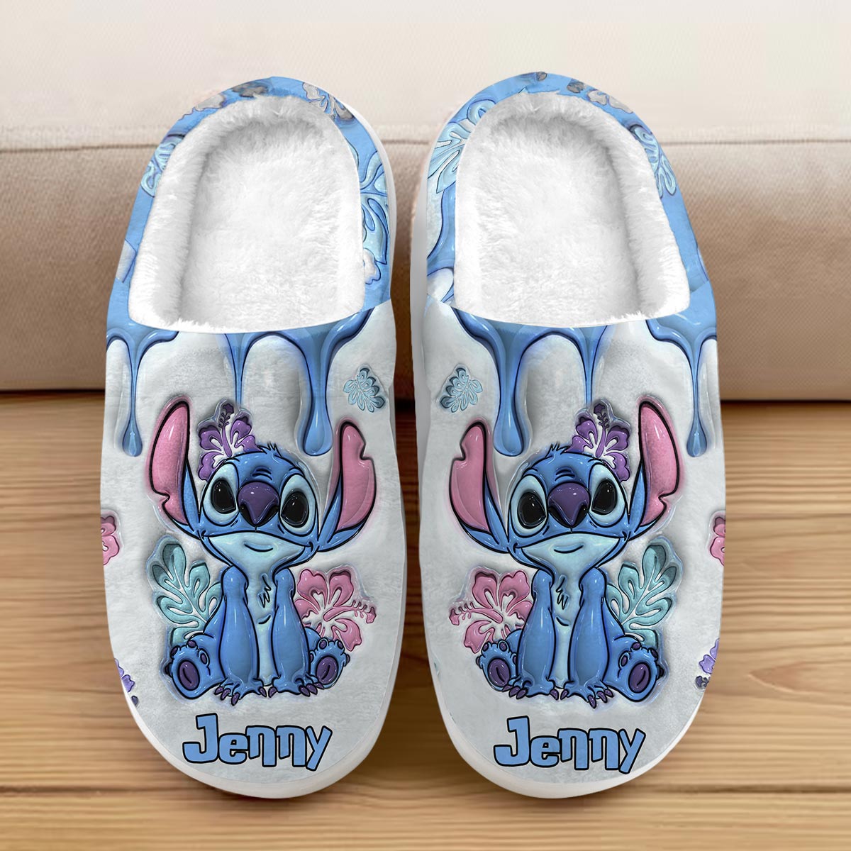Ohana Means Family - Personalized Ohana Slippers