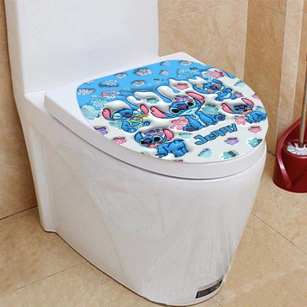 Ohana Means Family - Personalized Ohana Bathroom Curtain & Mats Set
