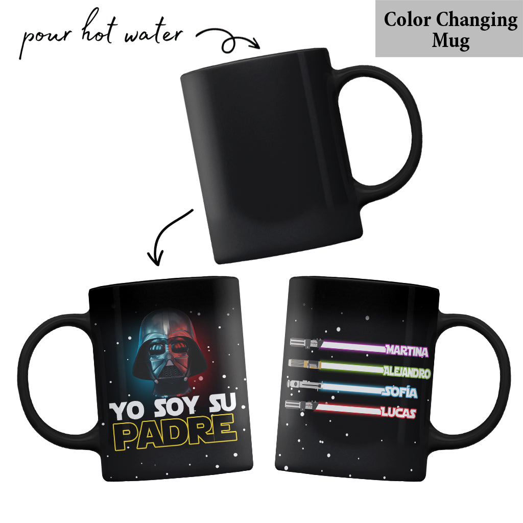 Yo Soy Su Padre - Personalized Father Mug