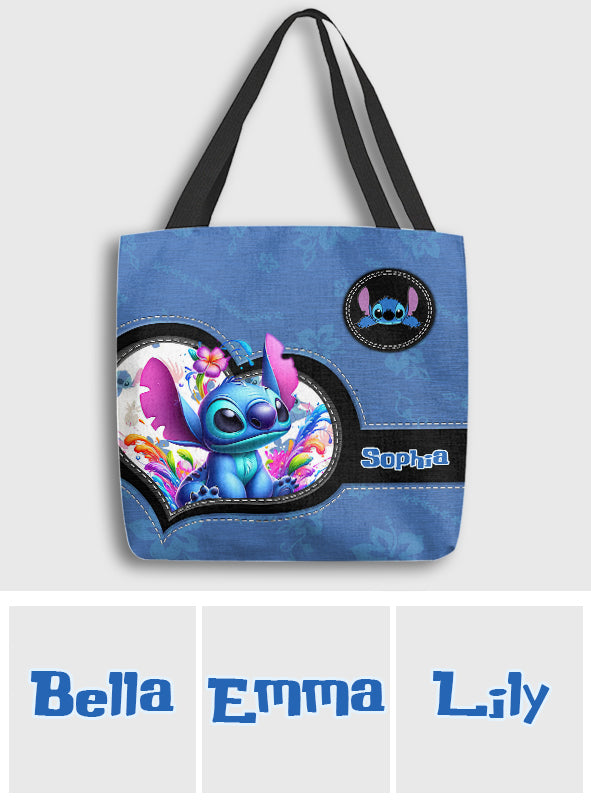 Blue Ohana - Personalized Ohana Tote Bag