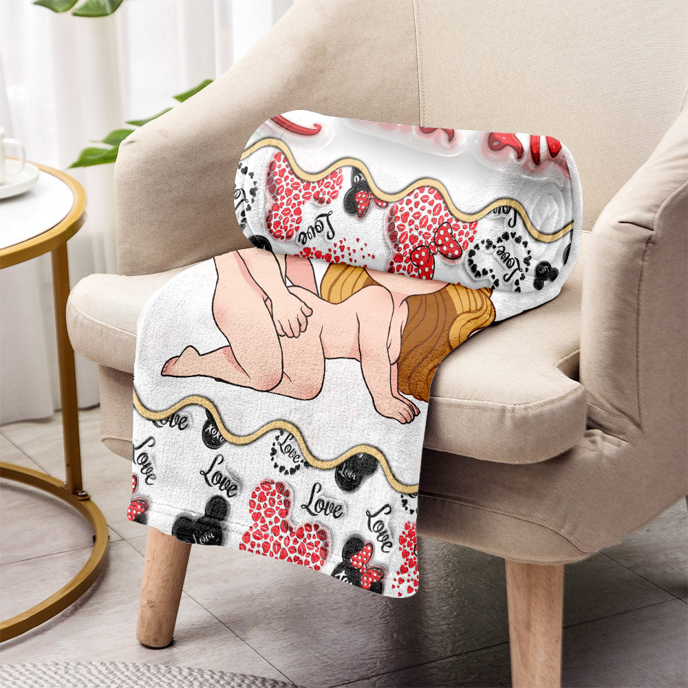Give Me The D - Personalized Mouse Blanket