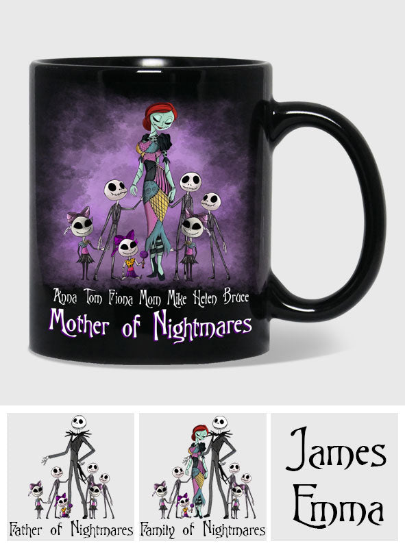 Mother Father Family Of Nightmares - Personalized Nightmare Mug