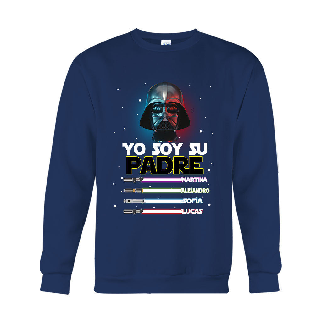 Yo Soy Su Padre - Personalized Father T-shirt And Hoodie