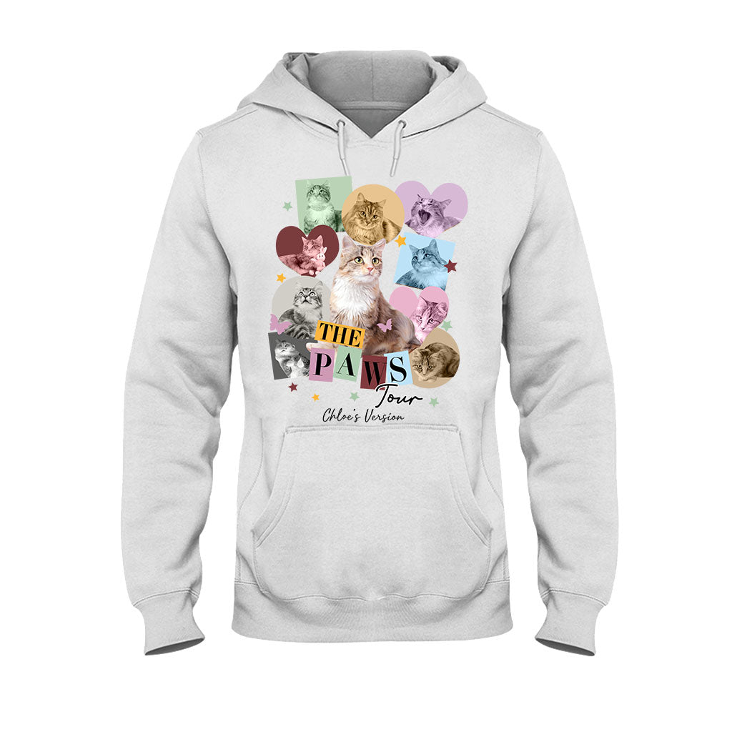 The Paws Tour Pet's Version - Personalized Cat T-shirt And Hoodie