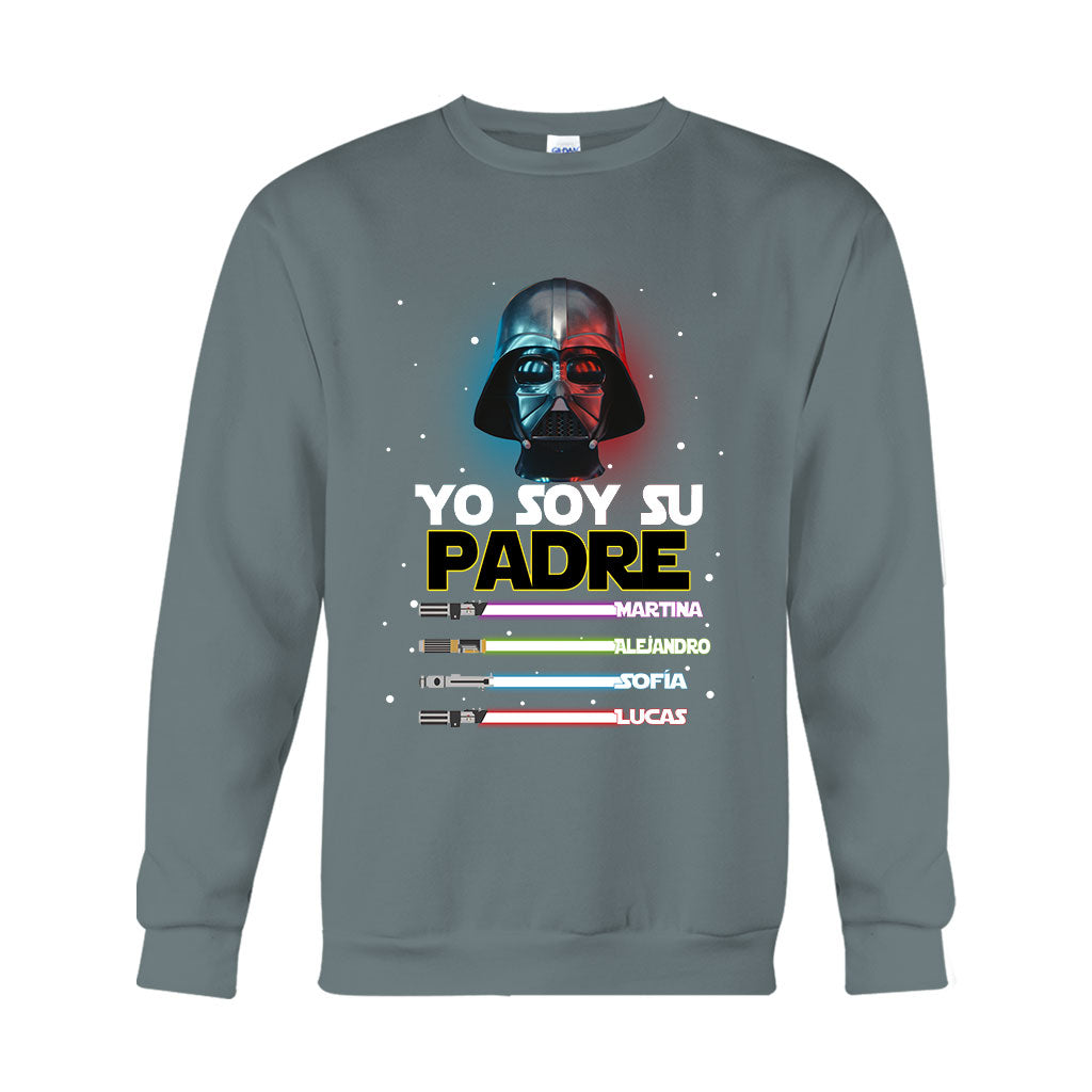 Yo Soy Su Padre - Personalized Father T-shirt And Hoodie