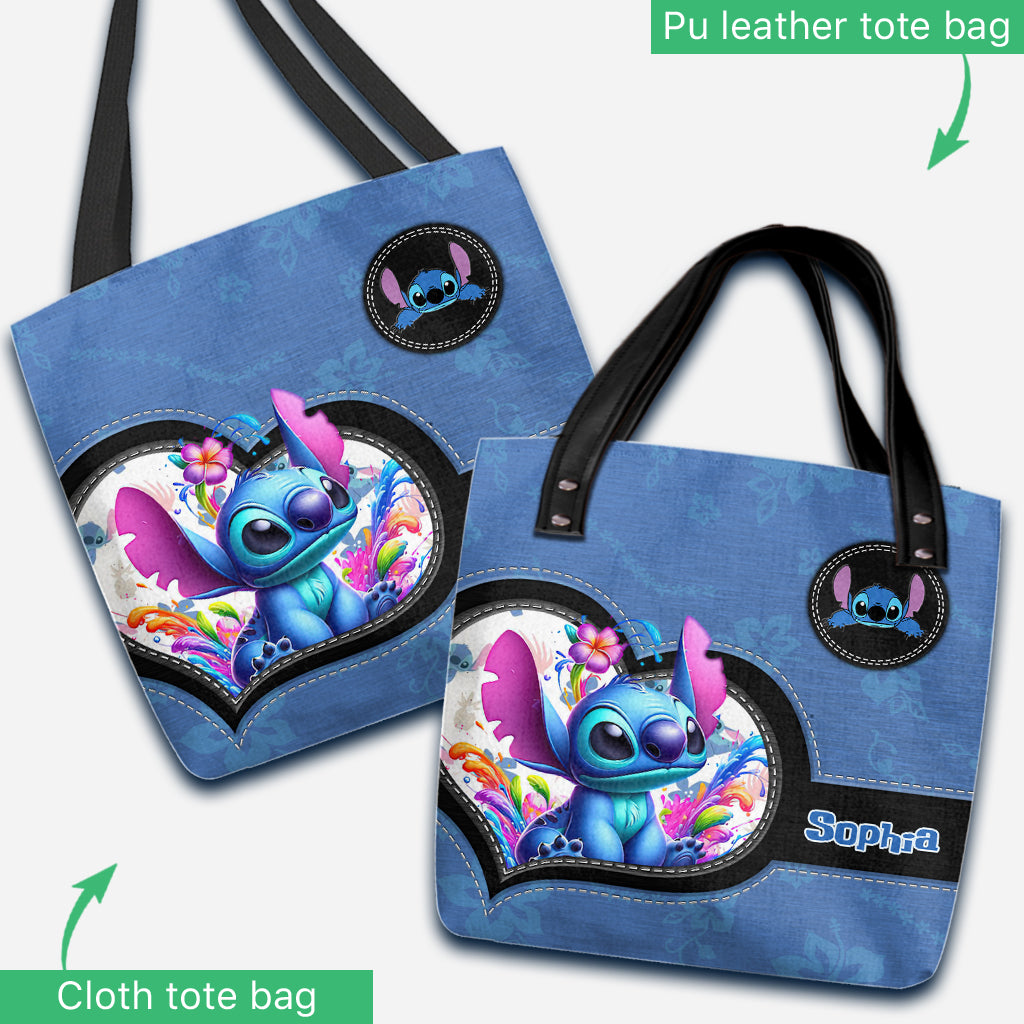 Blue Ohana - Personalized Ohana Tote Bag