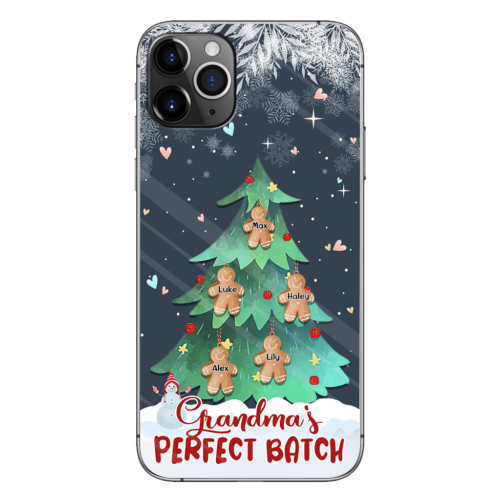 Grandma’s Perfect Batch - Personalized Christmas Phone Case