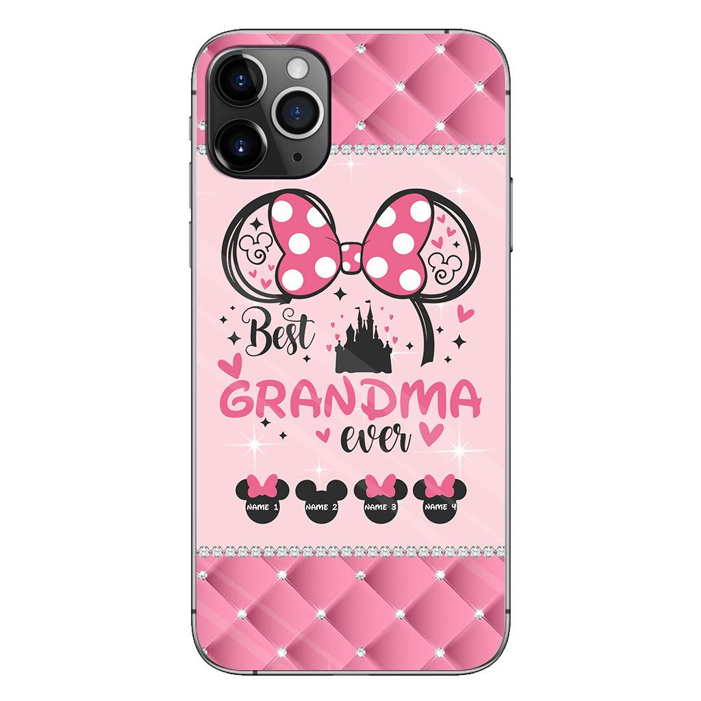 Best Grandma Ever Mouse Ears - Personalized Mouse Phone Case