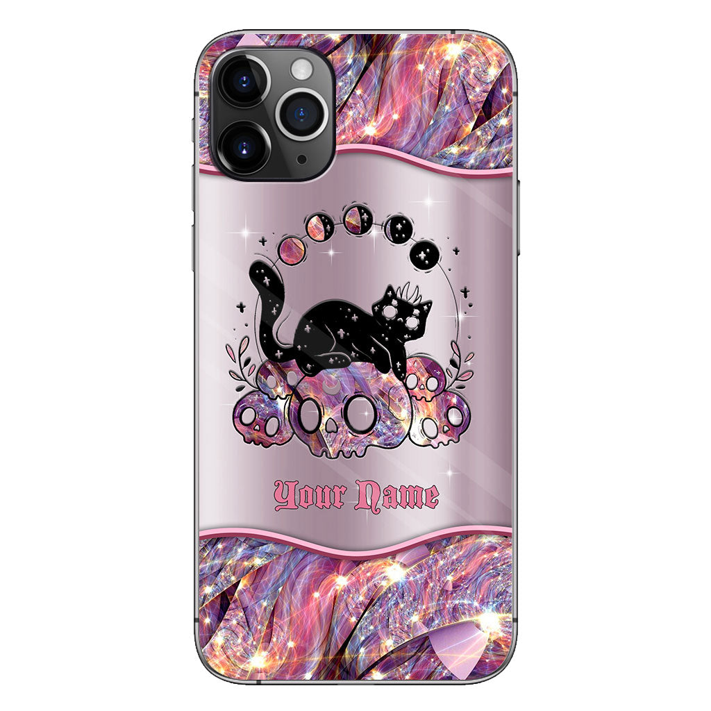 The Cat Witch - Personalized Black Cat Phone Case