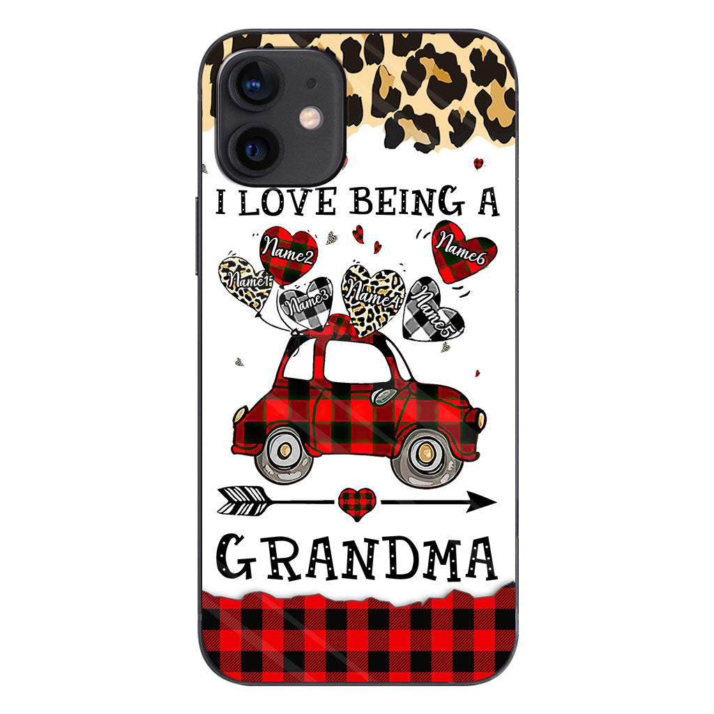 I Love Being A Grandma - Personalized Mother's Day Grandma Phone Case
