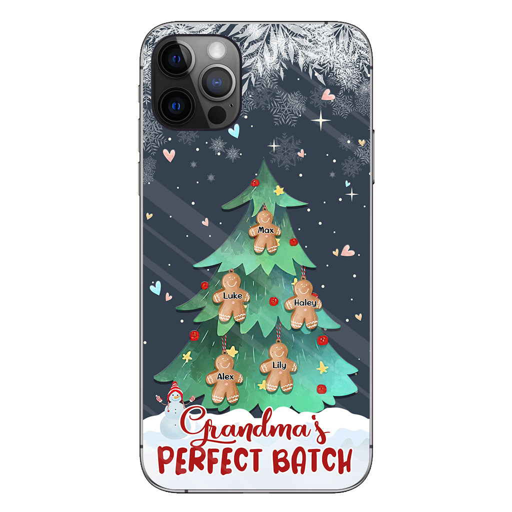Grandma’s Perfect Batch - Personalized Christmas Phone Case