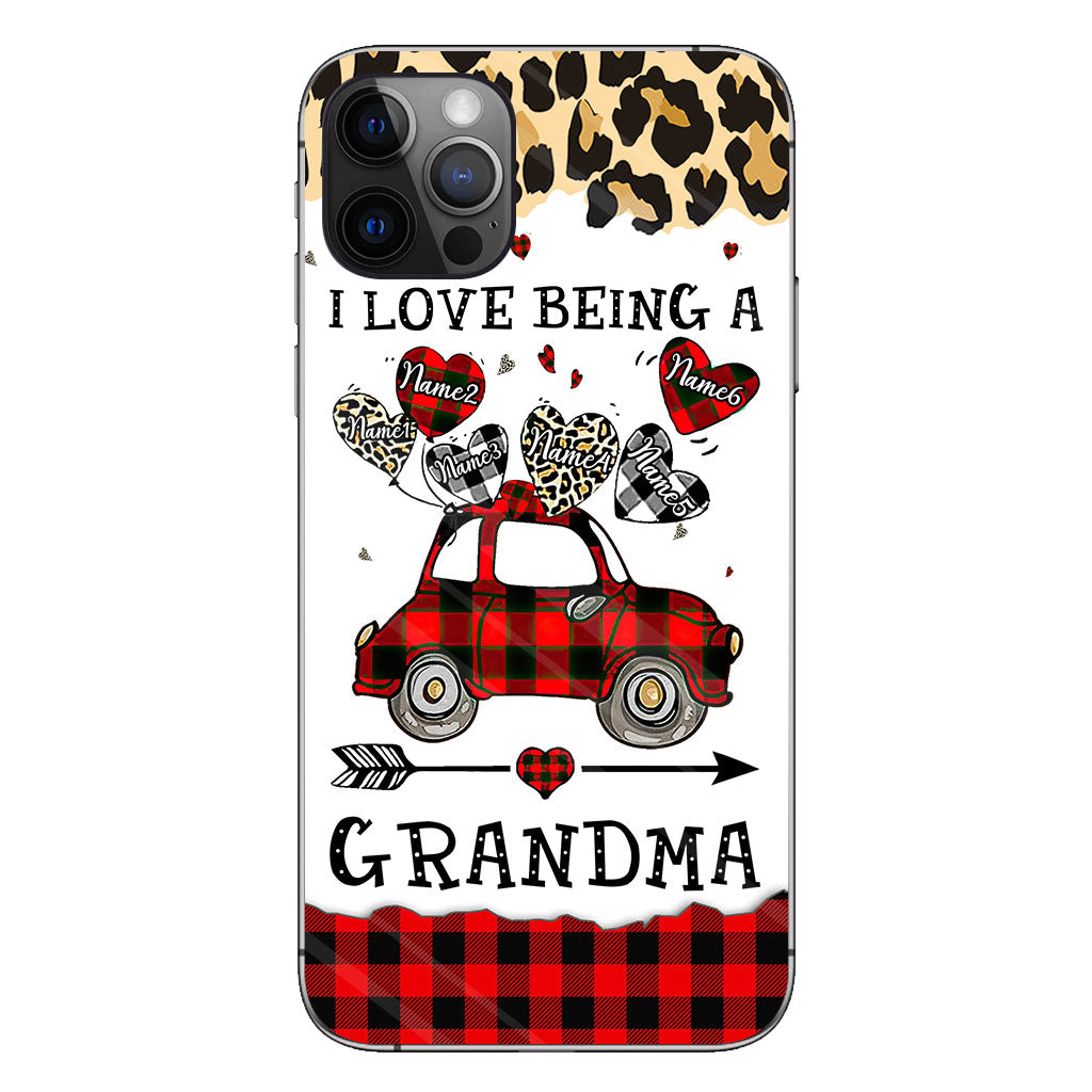 I Love Being A Grandma - Personalized Mother's Day Grandma Phone Case